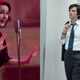 Rachel Brosnahan in The Marvelous Mrs. Maisel; Adam Scott in Severance